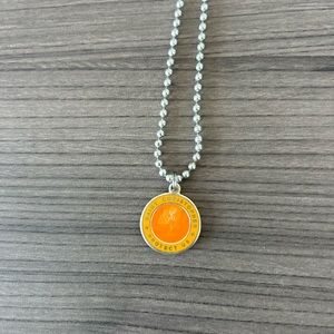St Christopher surfer necklace